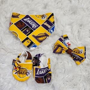 LA Lakers Booties and Bow